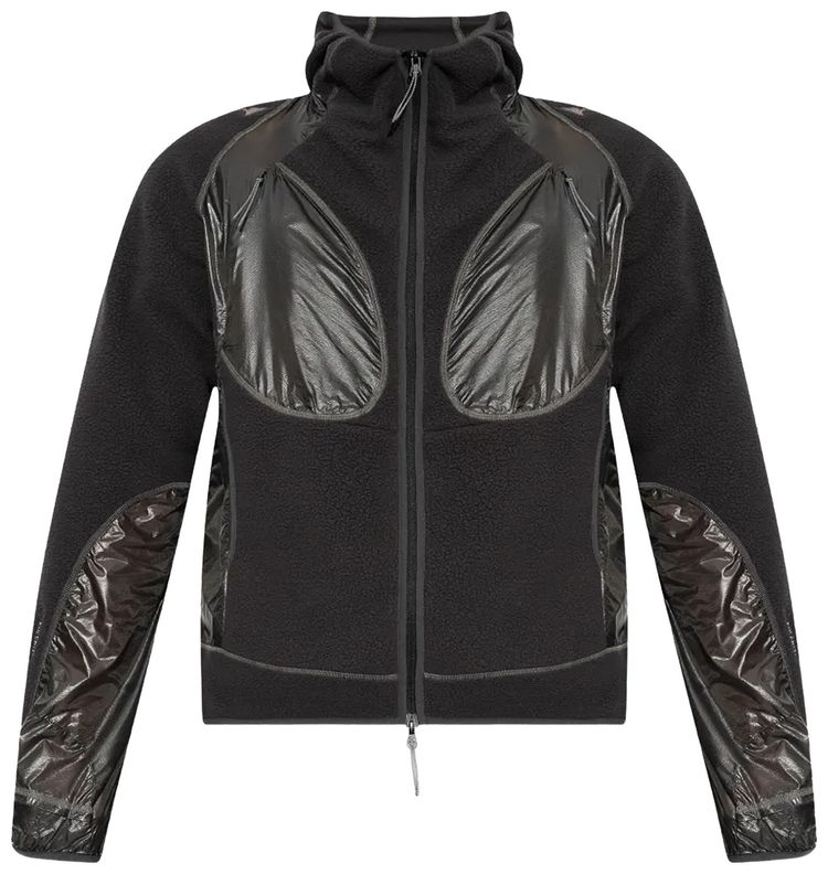 ROA Ocular Polartec Thermal Pro Zip Up Hoodie Black