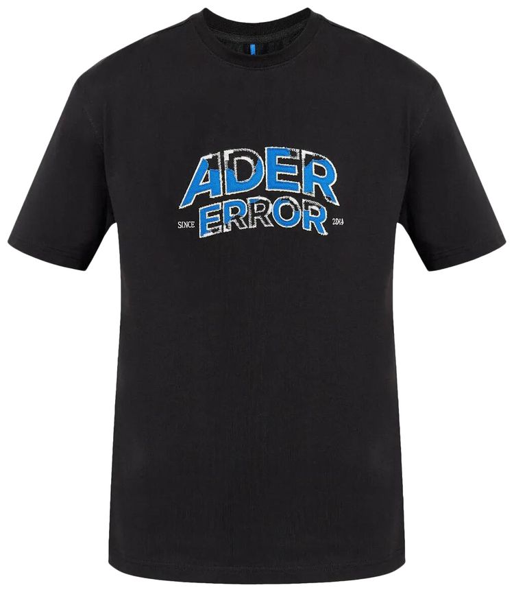 Ader Error Everyday Fit Basic T Shirt Noir
