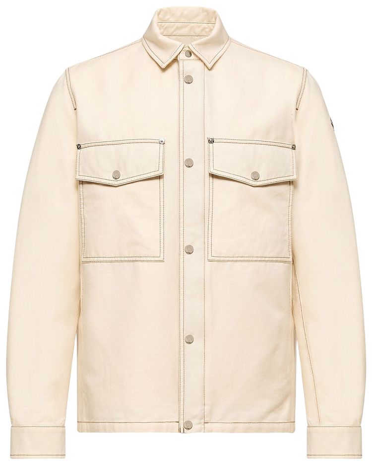 Moncler Watagua Shirt Jacket Ivory