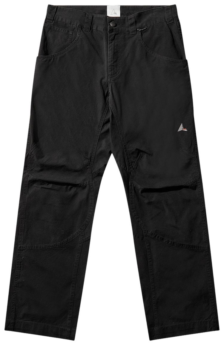 ROA Crimp Shaped Cotton Pants Anthracite
