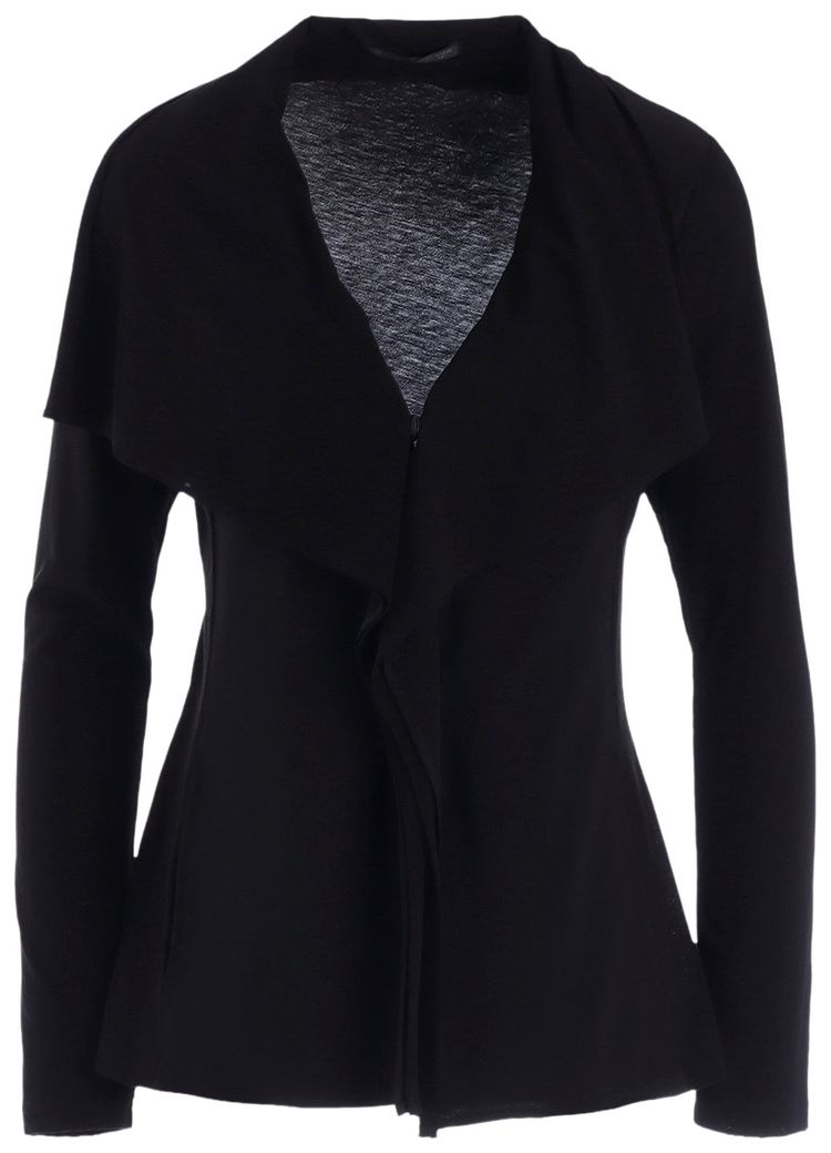 Yohji Yamamoto Draped Jacket Black