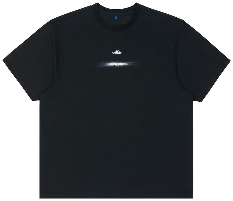 Ader Error Minimal Branding Crewneck T Shirt Noir