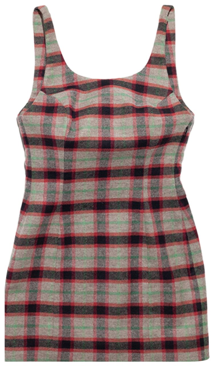 Enfants Riches Deprimes Shift Dress MulticolorPlaid