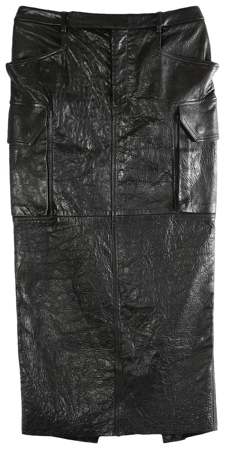 Rick Owens Firbanks Skirt Black