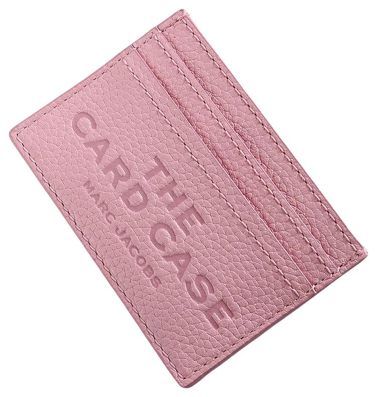 Marc Jacobs The Leather Card Case Ribbon Pink