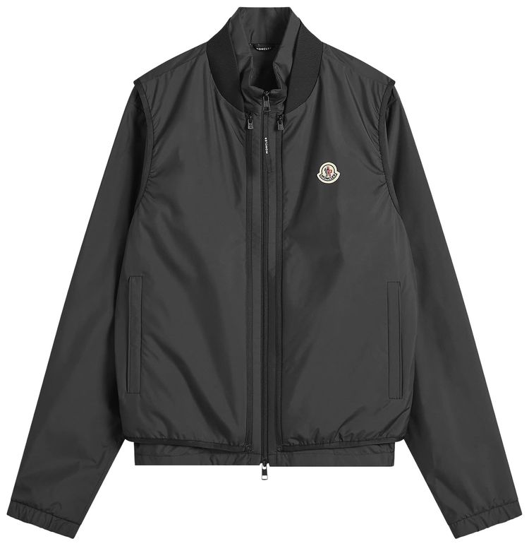 Moncler Badge Detail Hemmoor Jacket Black