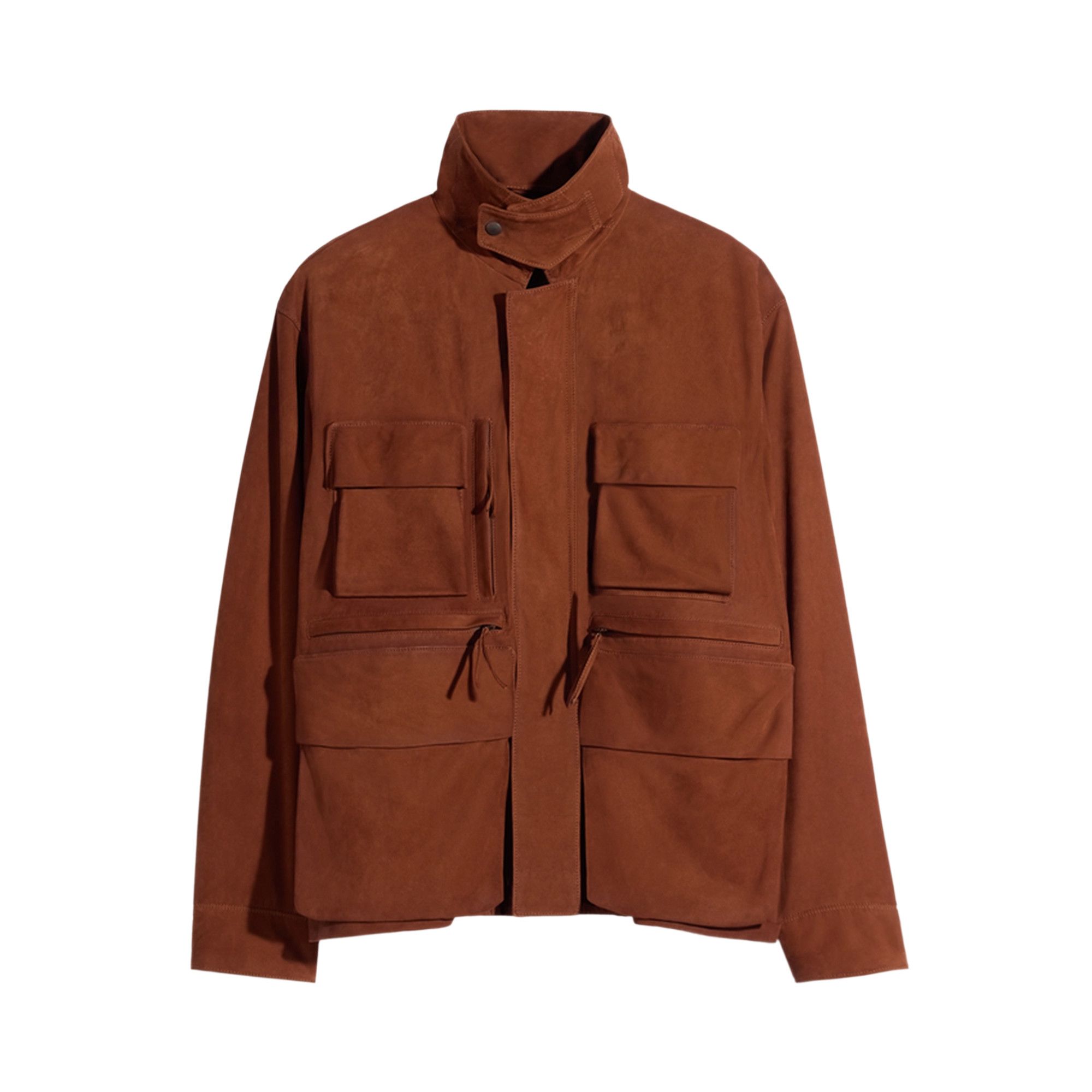 Buy Lemaire Reporter Jacket 'Cigar' - OW1212 LL0177 BR418 | GOAT