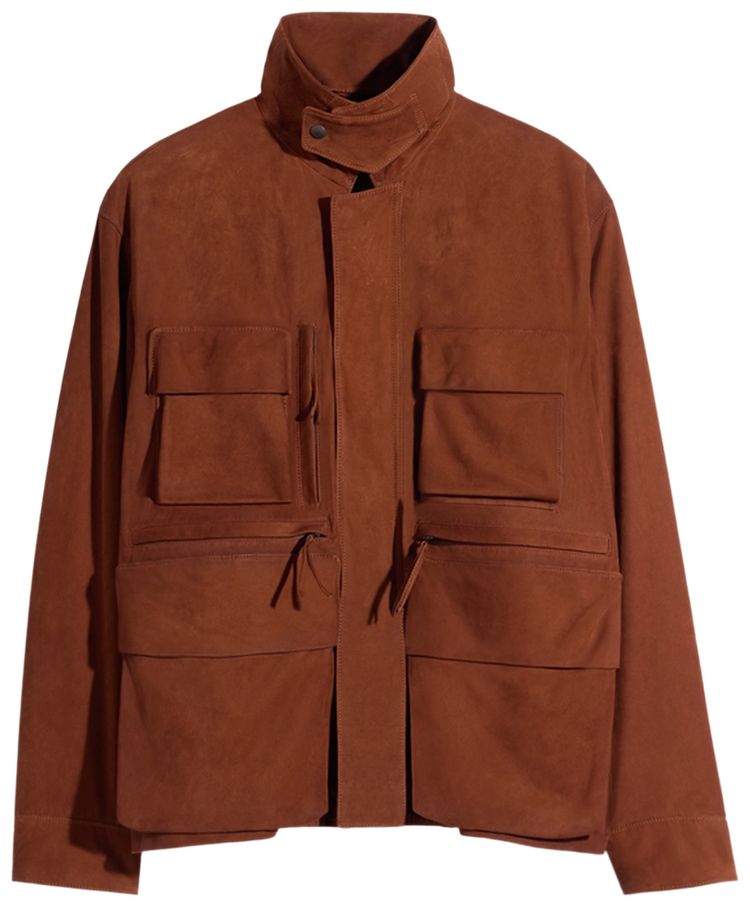 Lemaire Reporter Jacket Cigar