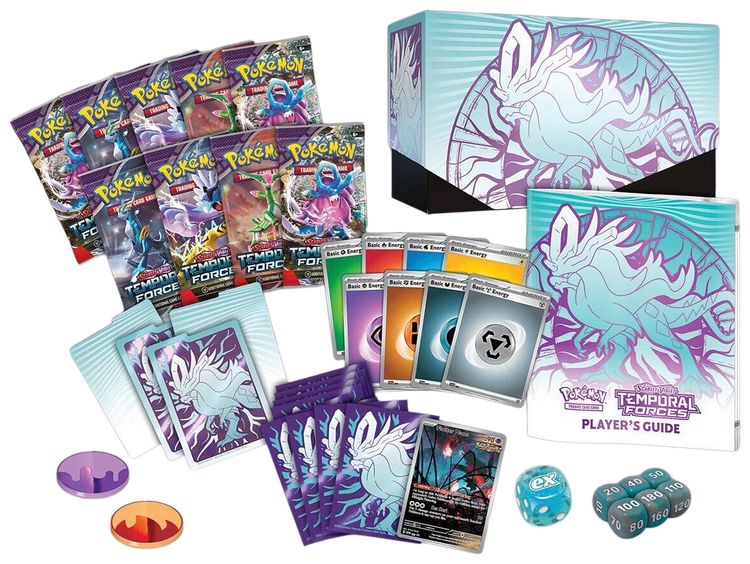 Pokemon Scarlet  Violet Temporal Forces Elite Trainer Box Walking Wake