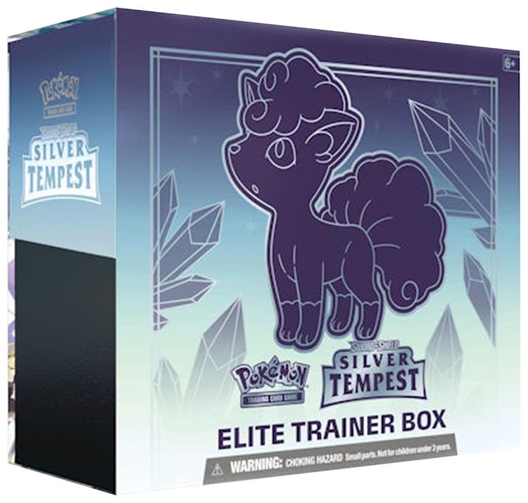 Pokemon Sword  Shield Silver Tempest Elite Trainer Box