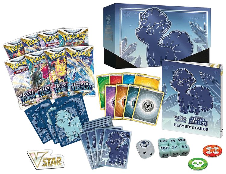 Pokemon Sword  Shield Silver Tempest Elite Trainer Box