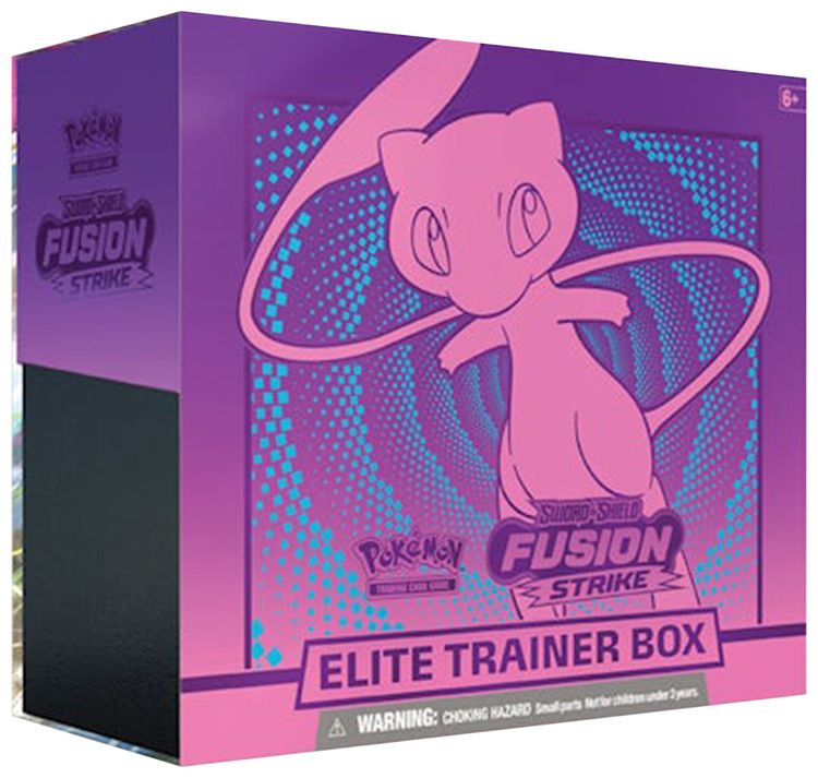 Pokemon Sword  Shield Fusion Strike Elite Trainer Box