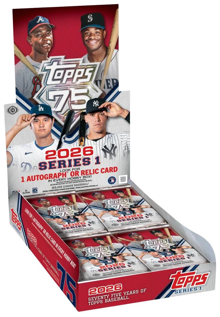 2026 Topps Series 1 Baseball Hobby Box