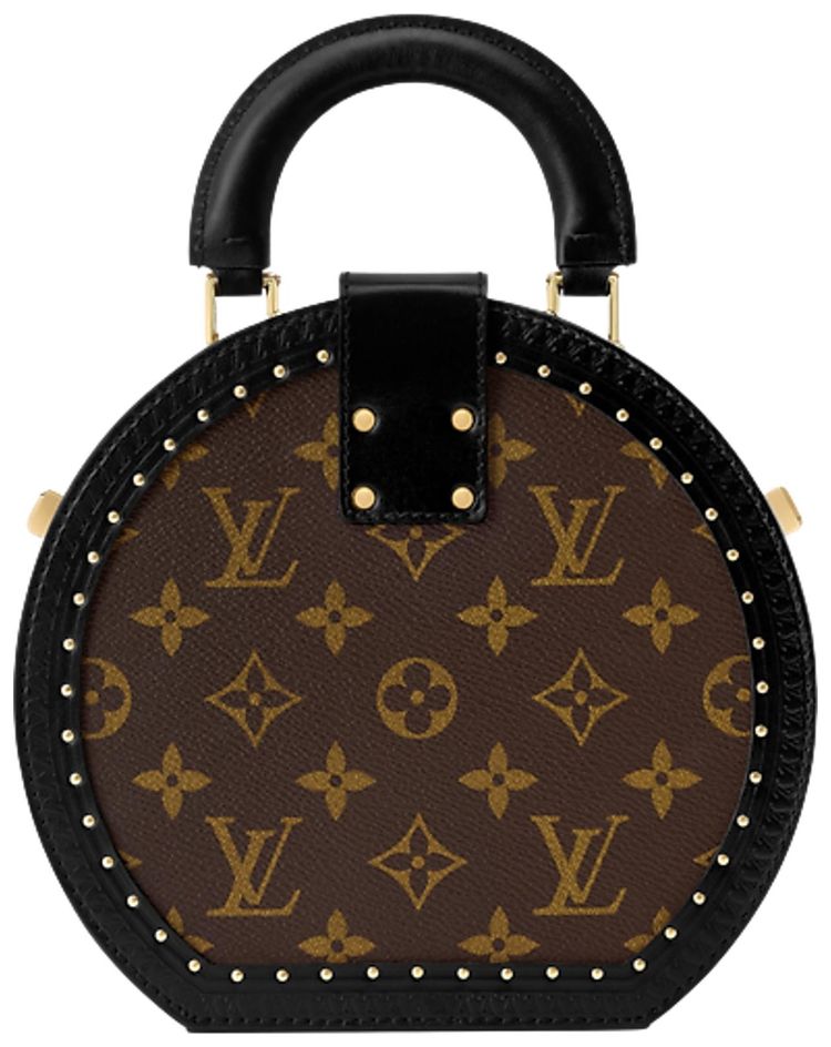 Louis Vuitton Boite Chapeau PM Brown Monogram Canvas