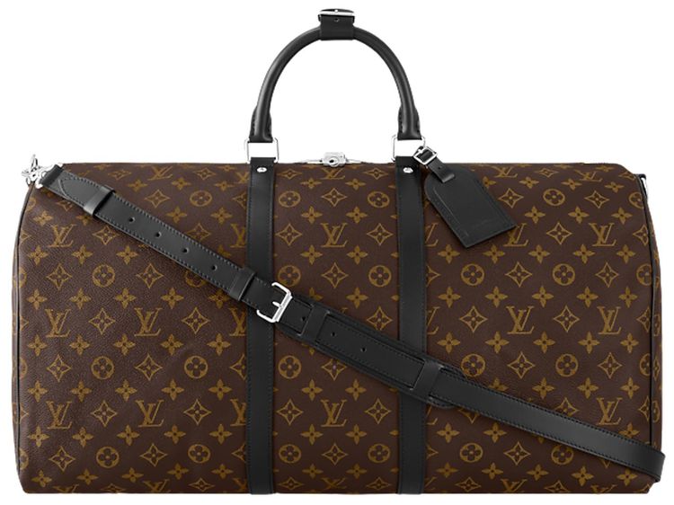 Louis Vuitton Keepall Bandouliere 55 Brown Monogram Canvas