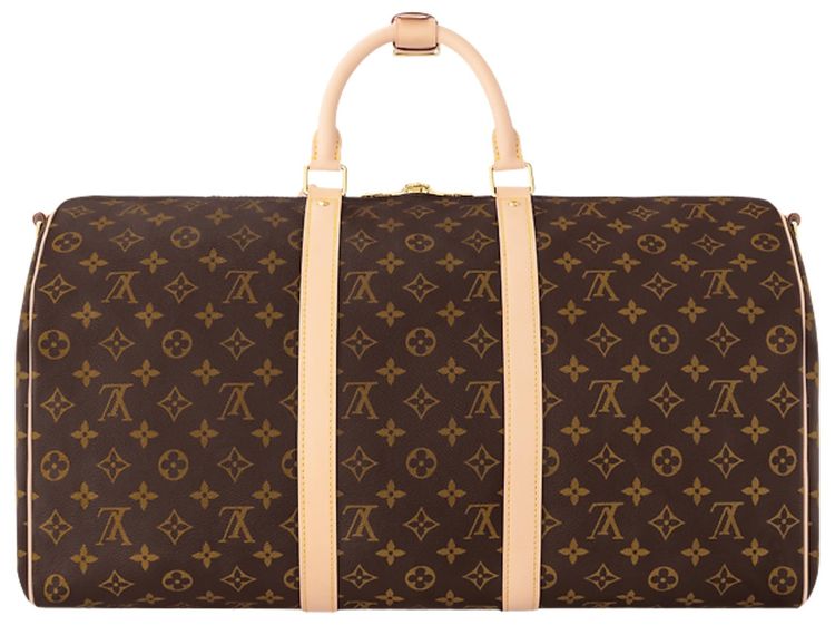 Louis Vuitton Keepall Bandouliere 50 Brown Monogram Canvas
