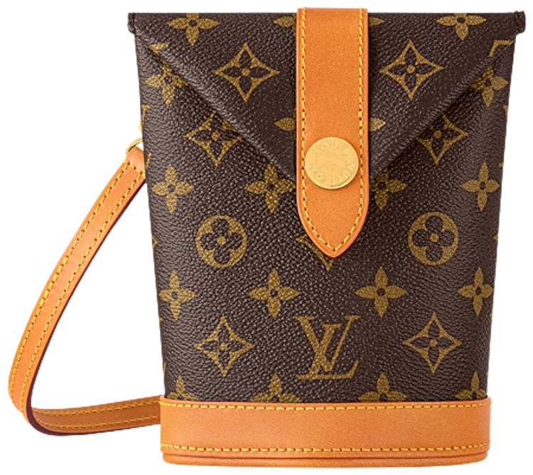 Louis Vuitton Envelope Pouch Brown Monogram Canvas