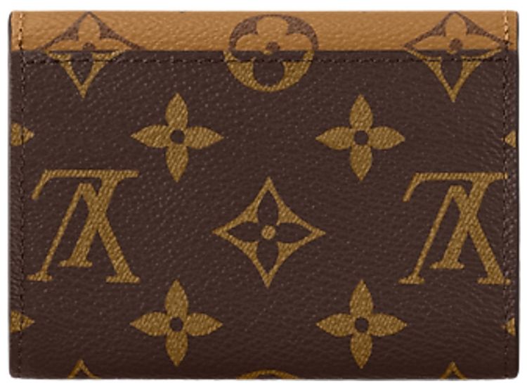 Louis Vuitton Rosalie Coin Purse Brown Monogram Reverse Canvas