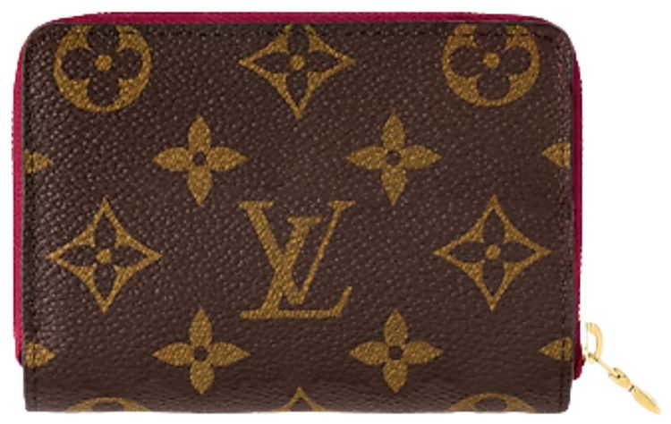 Louis Vuitton Lou Wallet Brown Monogram CanvasFuchsia Pink