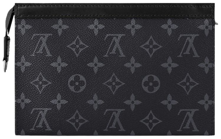 Louis Vuitton Gaston Wearable Wallet Black Monogram Eclipse Canvas