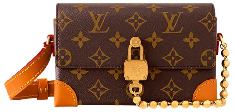 Louis Vuitton Steamer Wearable Wallet Brown Monogram Canvas