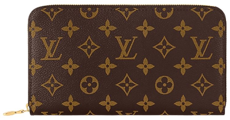 Louis Vuitton Zippy Organizer Brown Monogram Canvas