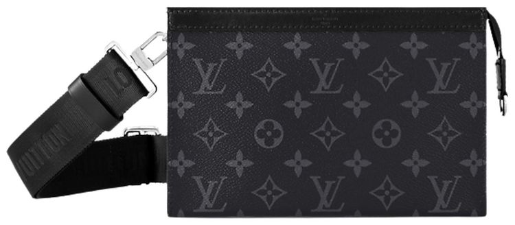 Louis Vuitton Gaston Wearable Wallet Black Monogram Eclipse Canvas