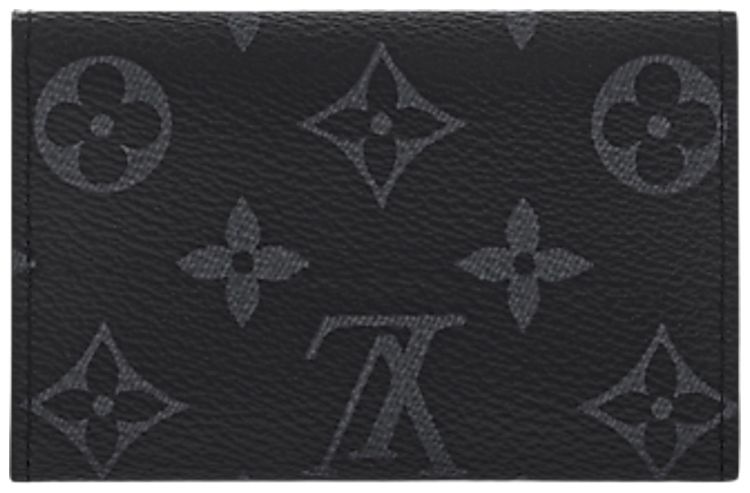 Louis Vuitton 6 Key Holder Black Monogram Eclipse Canvas