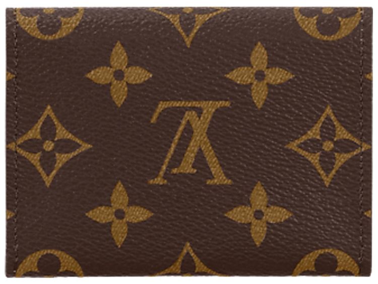 Louis Vuitton Envelope Business Card Holder Brown Monogram Canvas