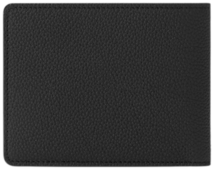 Louis Vuitton Multiple Wallet Black Waxy Calfskin Leather