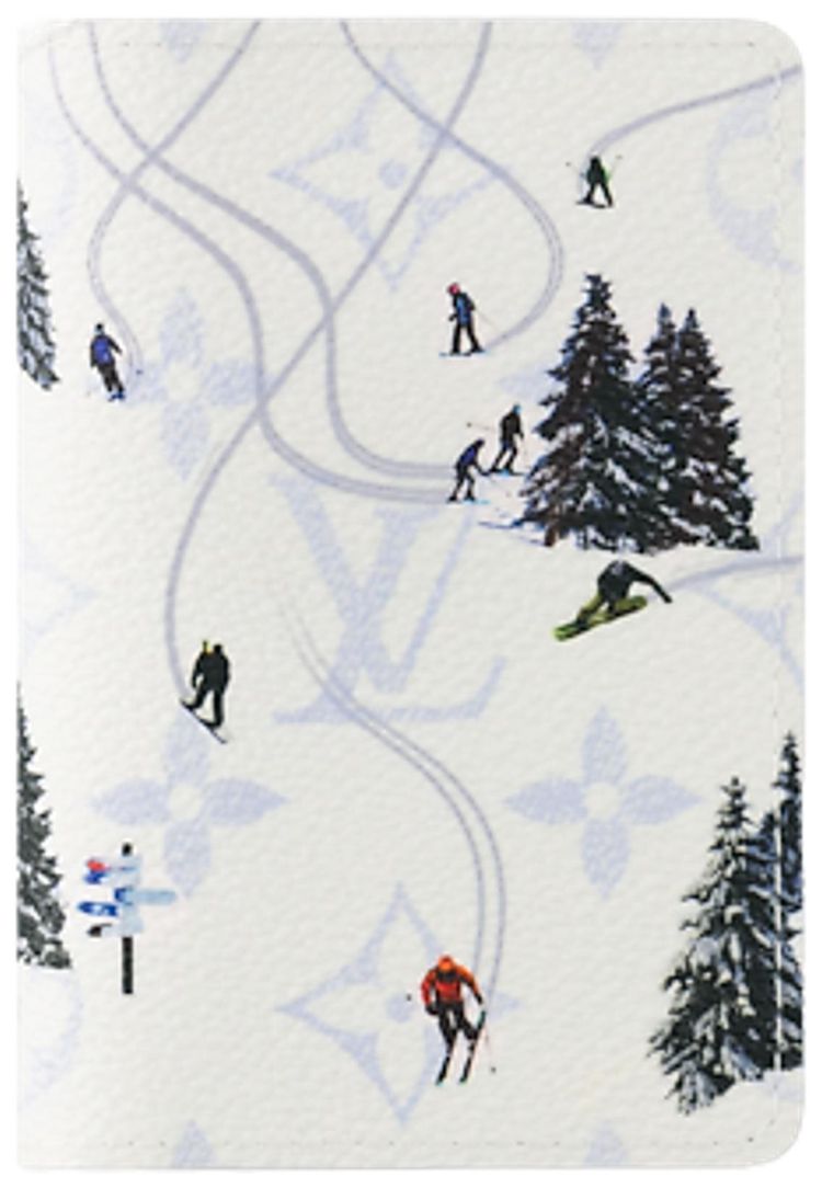 Louis Vuitton Pocket Organizer Ski White Monogram Canvas