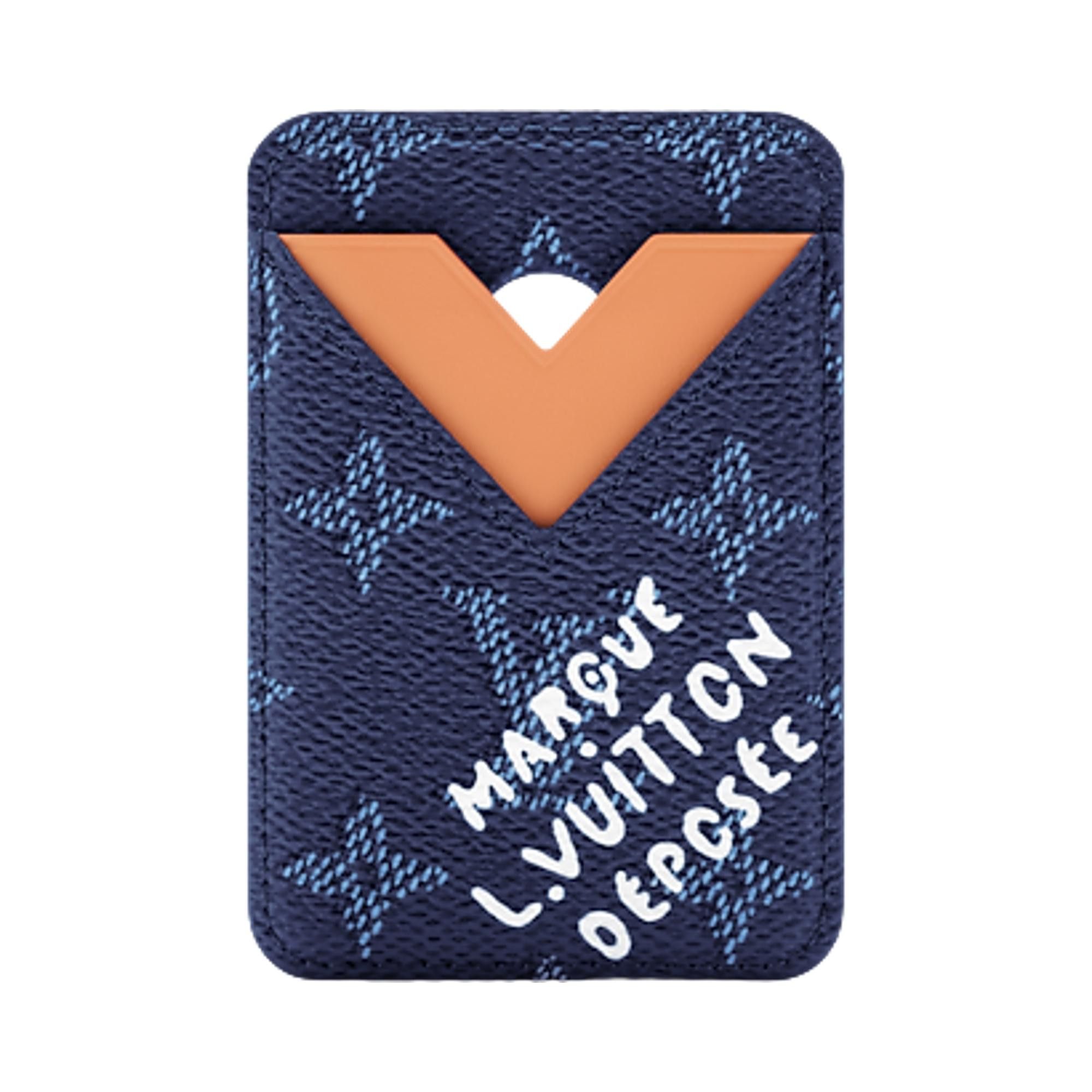 Buy Louis Vuitton Magnetic Card Holder 'Ocean Monogram Heritage