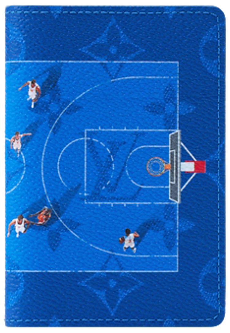 Louis Vuitton Pocket Organizer Basketball Blue Monogram Canvas