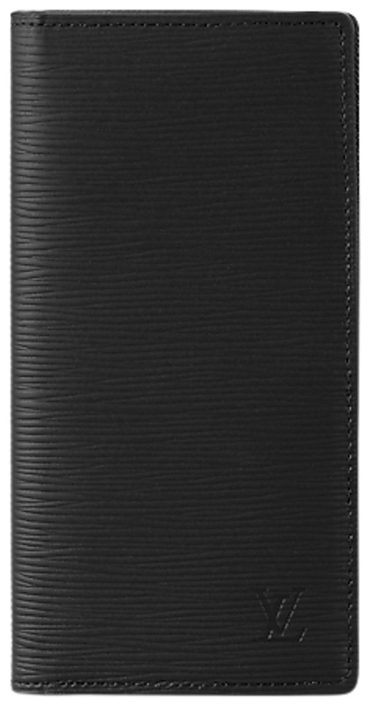 Louis Vuitton Brazza Wallet Black Epi Leather