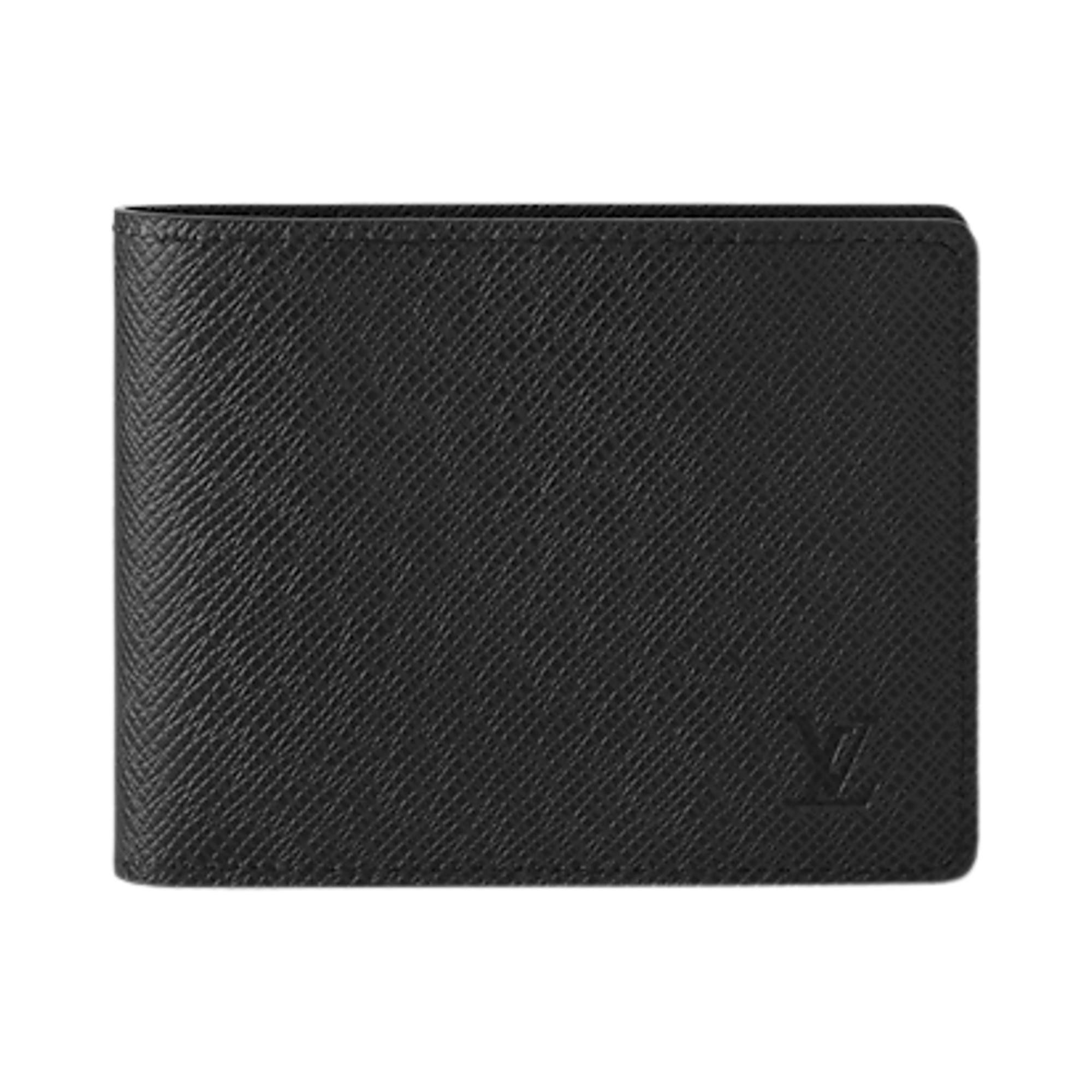 Buy Louis Vuitton Multiple Wallet 'Black Taiga Leather' - M30531