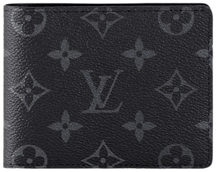 Louis Vuitton Multiple Wallet Black Monogram Eclipse Canvas