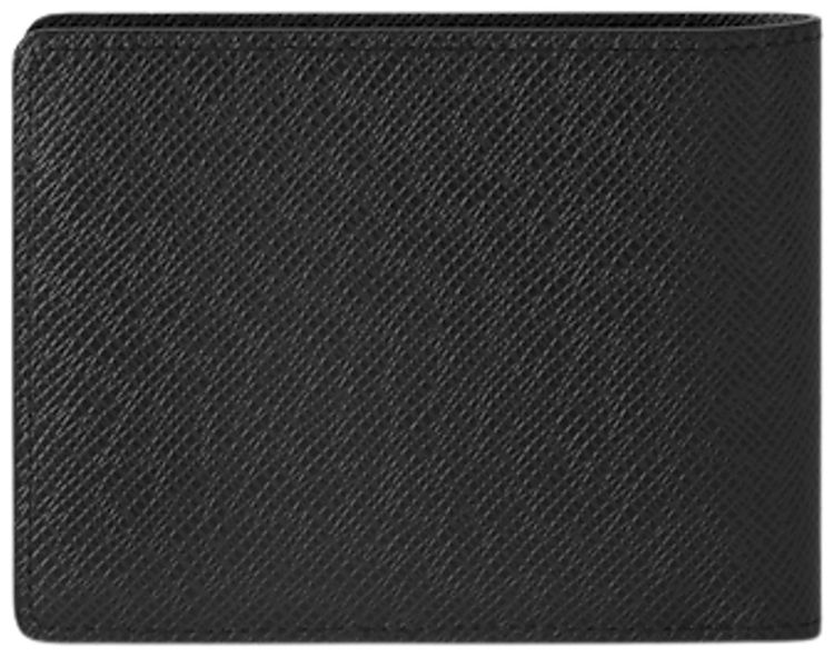 Louis Vuitton Multiple Wallet Black Taiga Leather