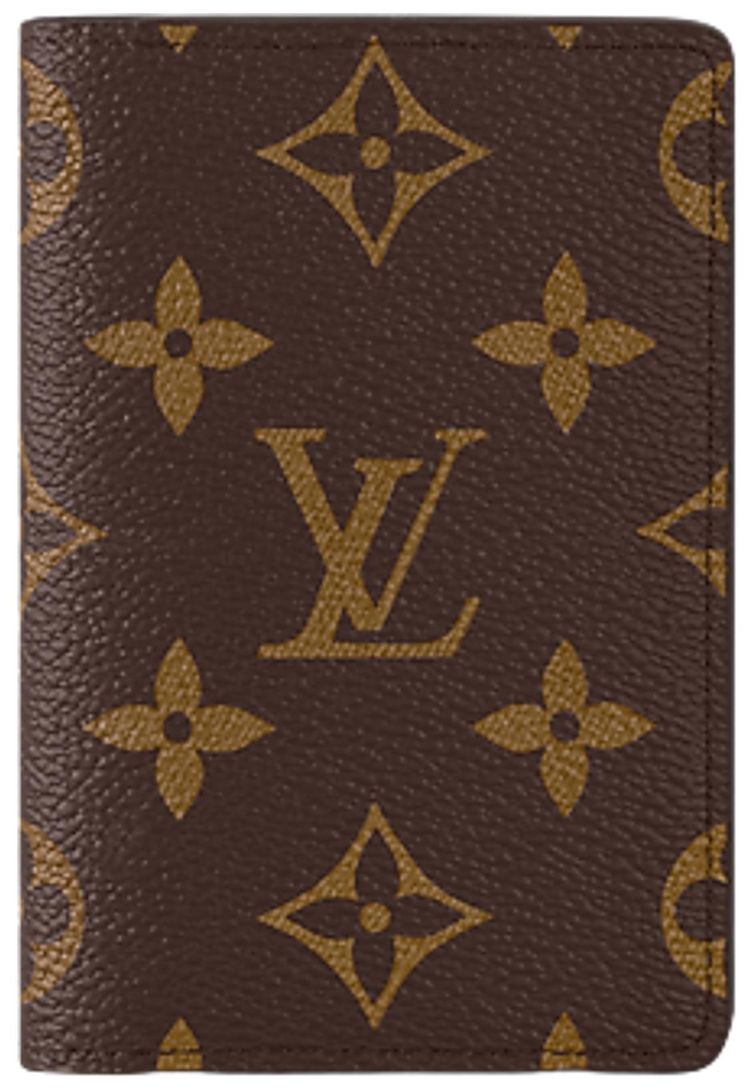 Louis Vuitton Pocket Organizer Brown Monogram Canvas