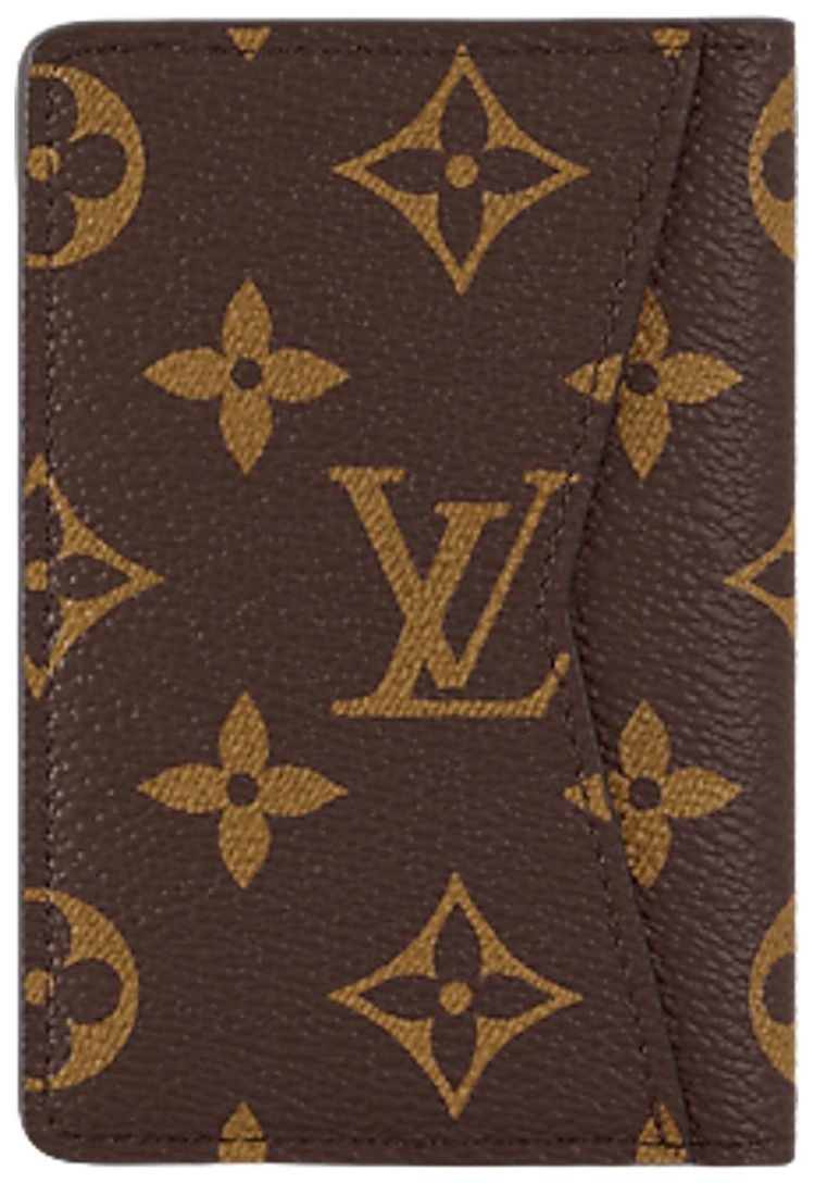 Louis Vuitton Pocket Organizer Brown Monogram Canvas