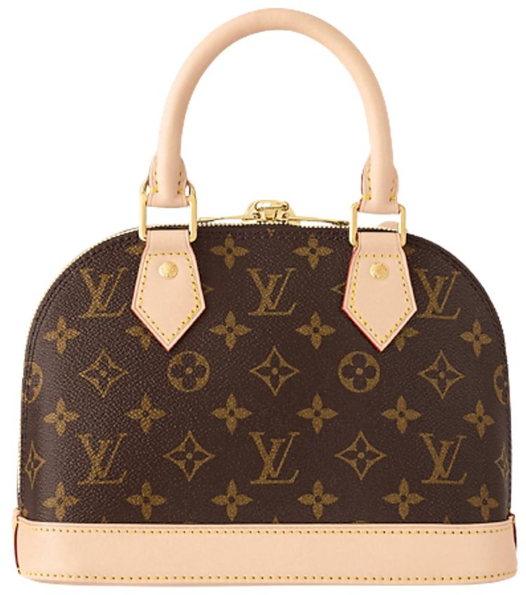 Louis Vuitton Alma BB Brown Monogram Canvas