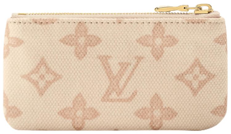 Louis Vuitton Key Pouch Monogram Origine Lin Canvas