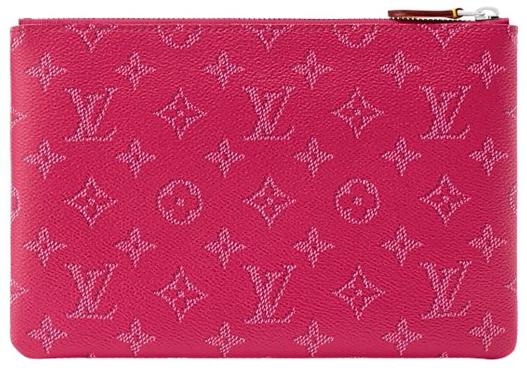 Louis Vuitton Key Pouch M Pondicherry Pink Monogram Canvas