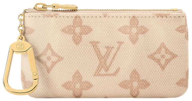 Louis Vuitton Key Pouch Monogram Origine Lin Canvas