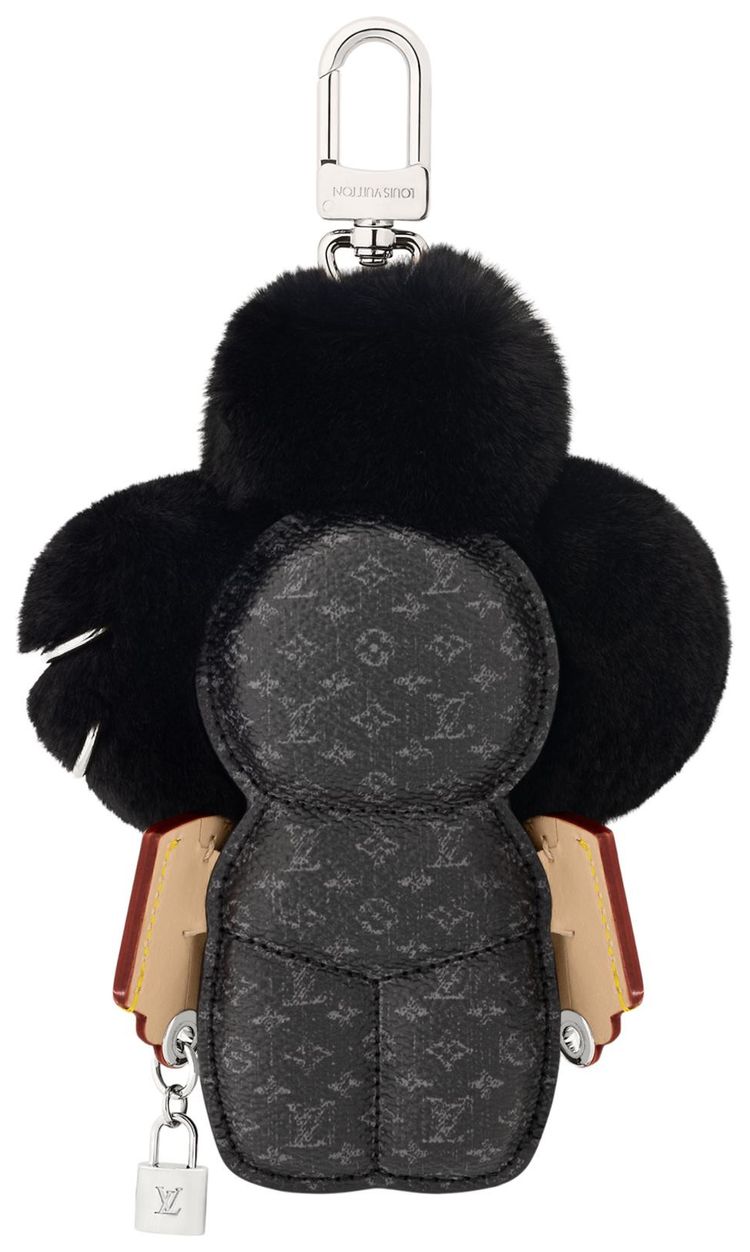 Louis Vuitton Vivienne Fashionista Bag Charm Black