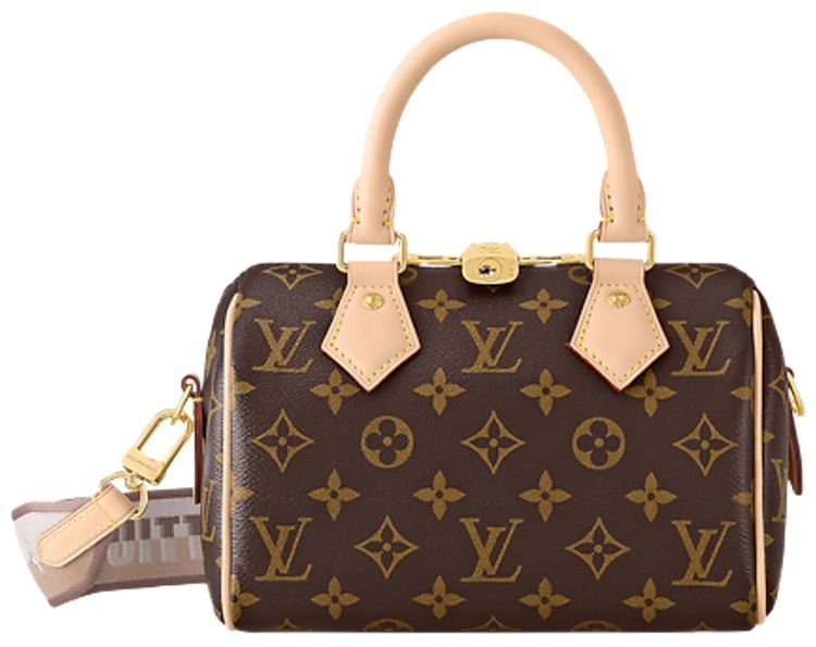 Louis Vuitton Speedy Bandouliere 20 Brown Monogram Canvas