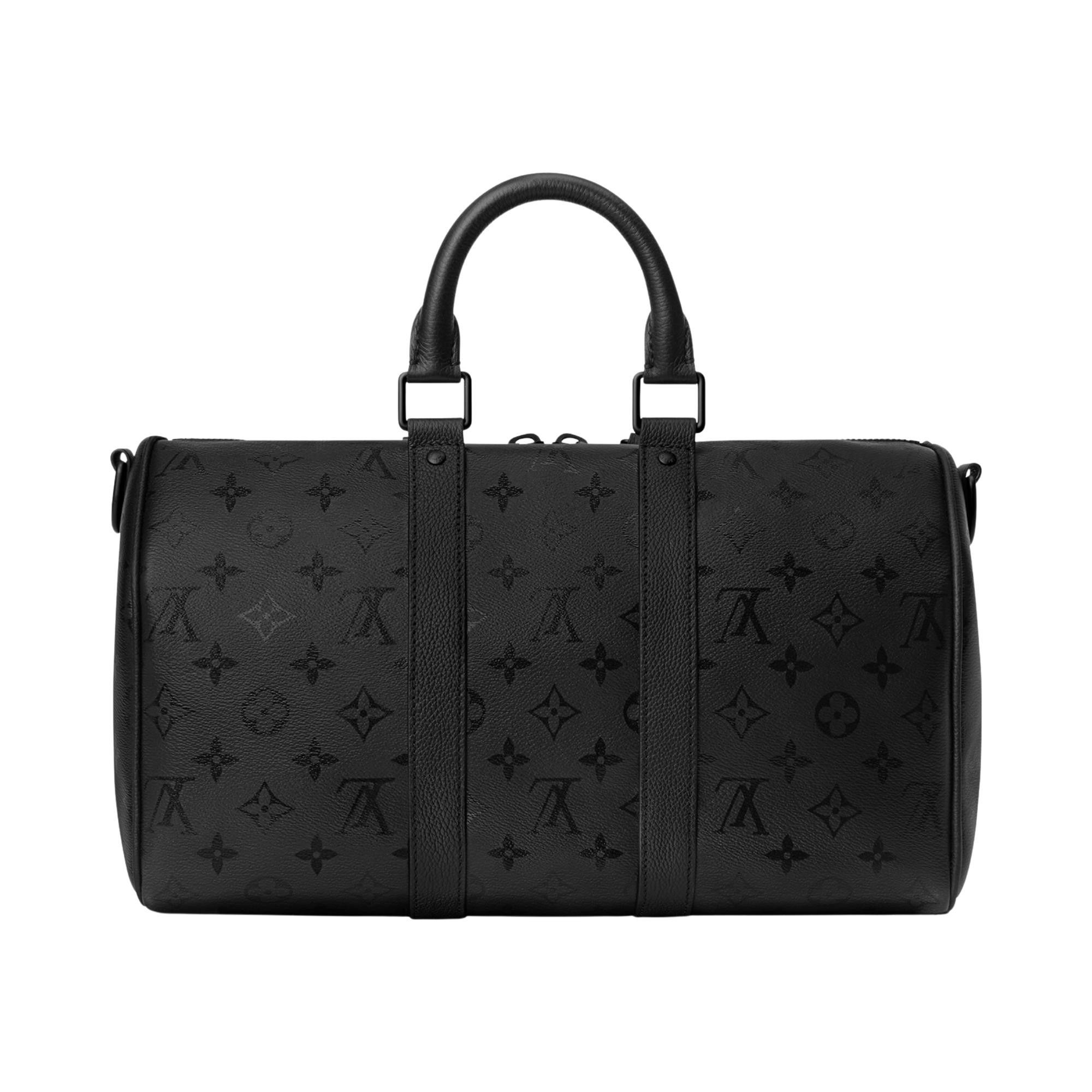Buy Louis Vuitton Keepall Bandoulière 35 'Black Monogram Midnight