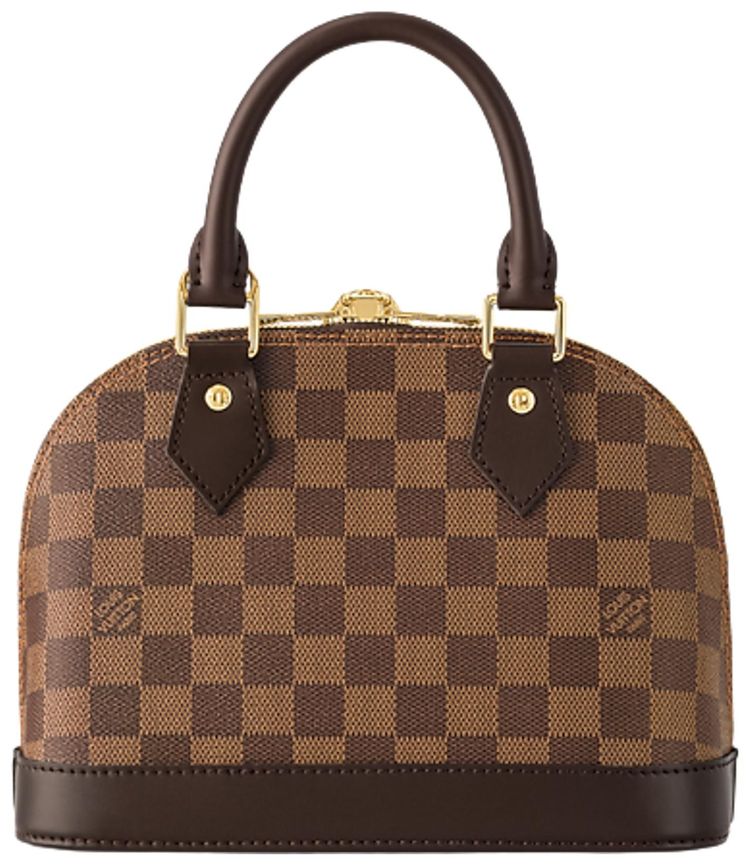 Louis Vuitton Alma BB Brown Damier Ebene Canvas