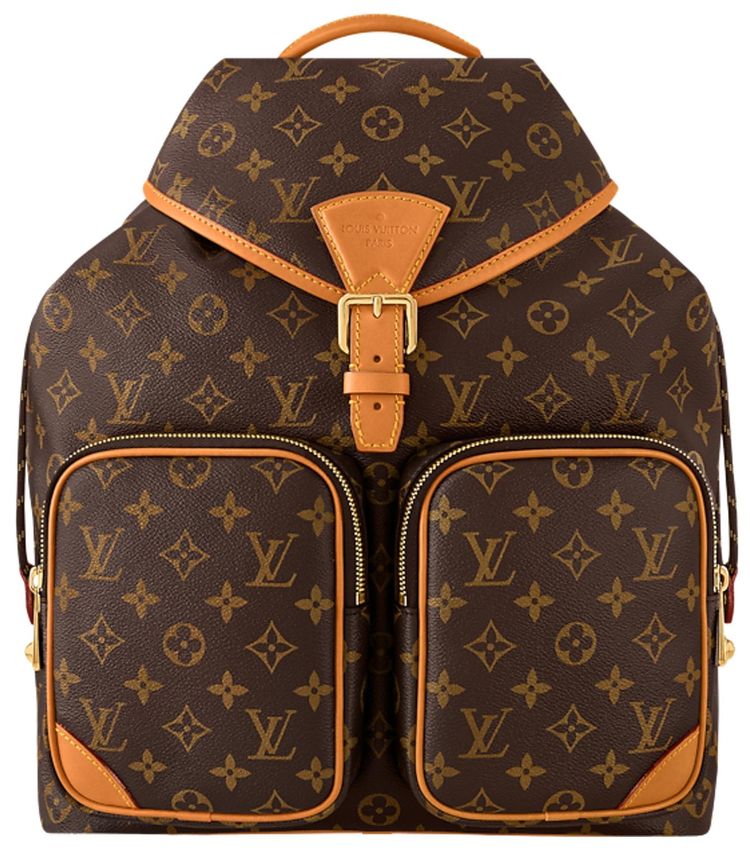 Louis Vuitton Montsouris Cargo Backpack Brown Monogram Canvas