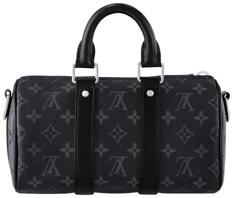 Louis Vuitton Keepall Bandouliere 25 Monogram Eclipse Reverse CanvasBlack Monogram Eclipse Canvas