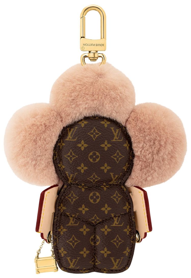 Louis Vuitton Vivienne Fashionista Bag Charm Brown